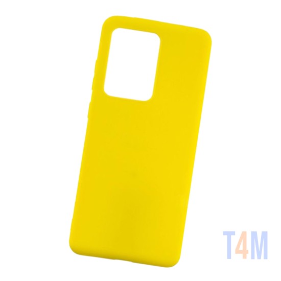 Silicone Case for Samsung Galaxy Note 20 Ultra Yellow